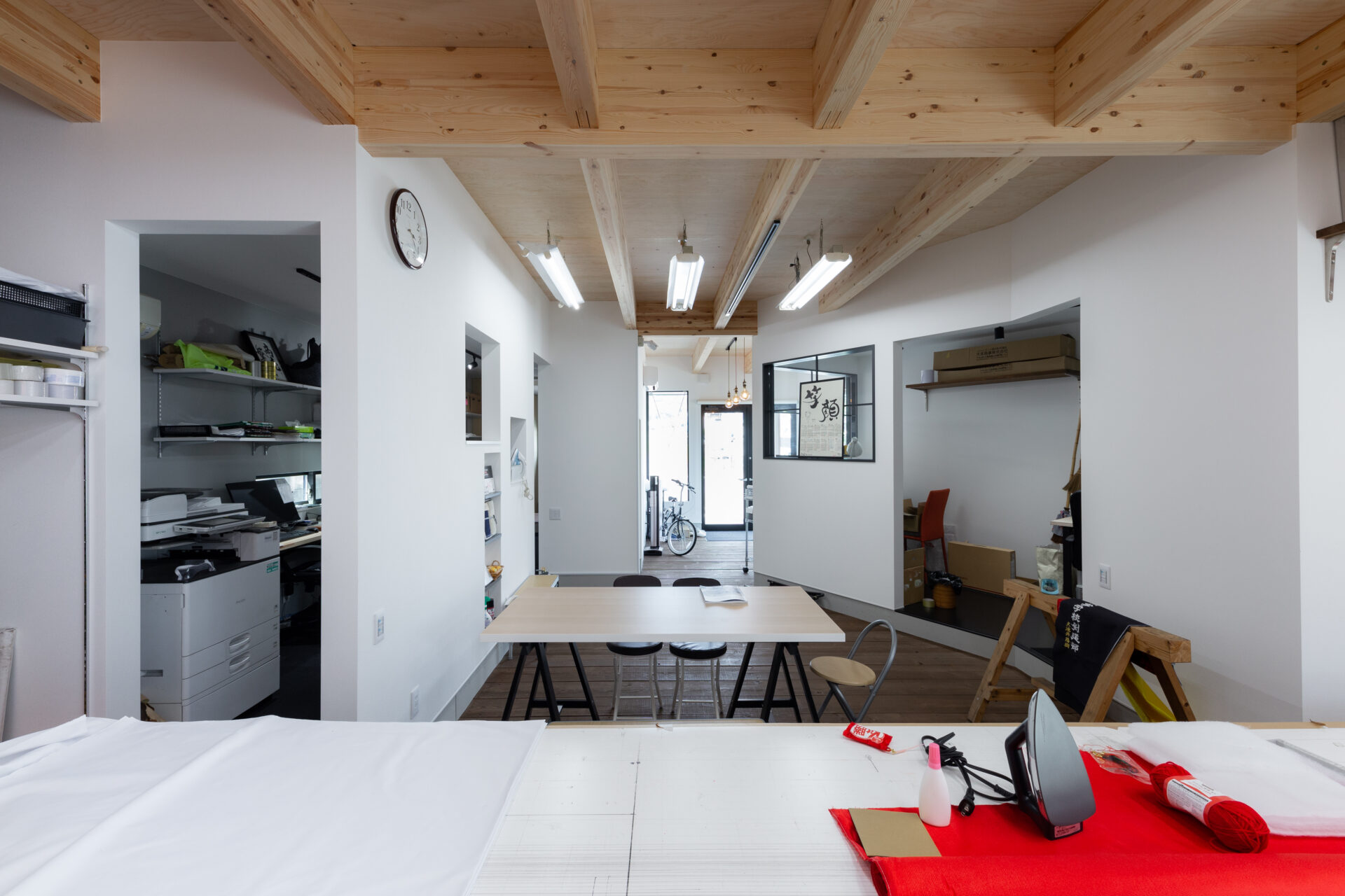 アトリエ作業スペース