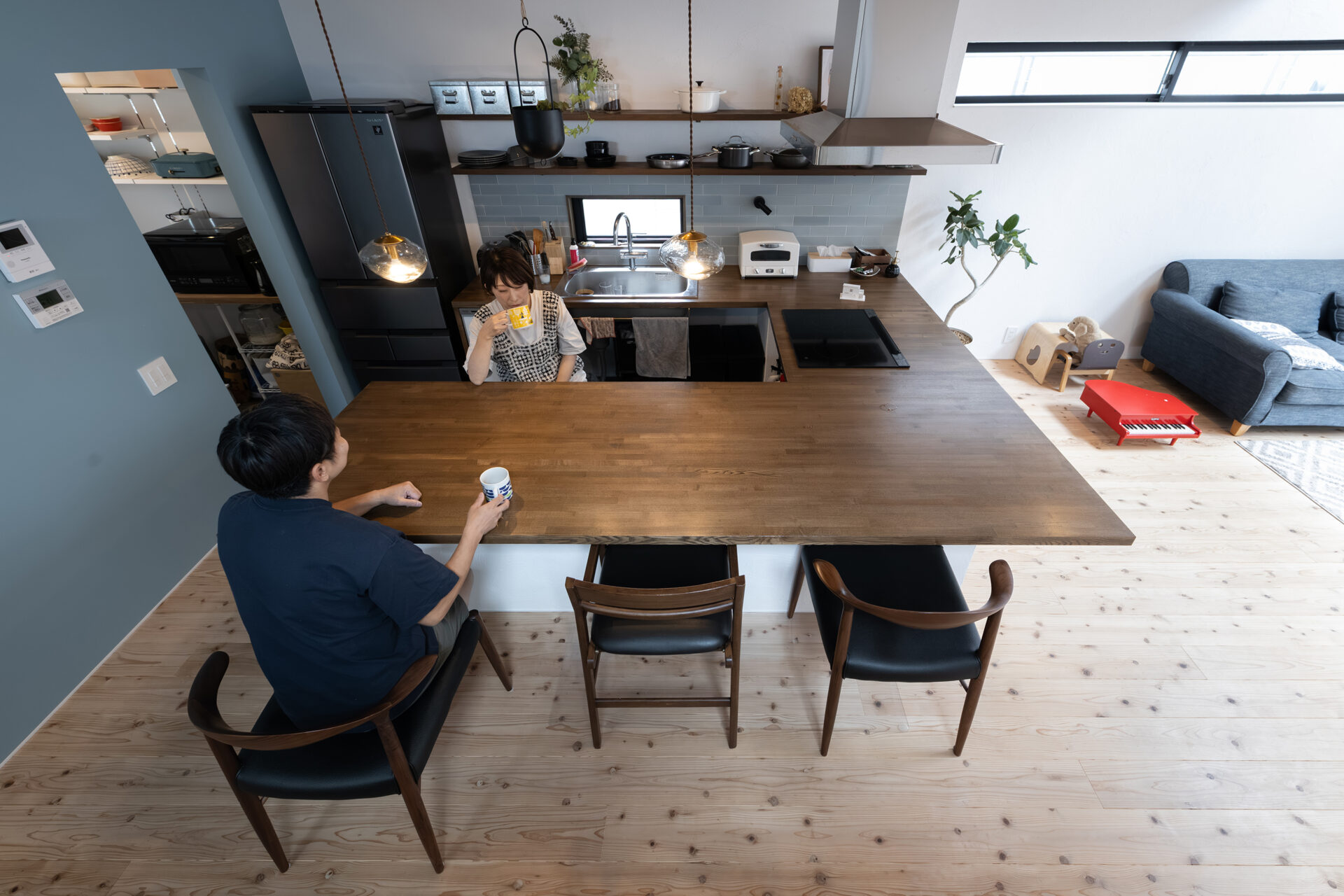 コの字キッチン