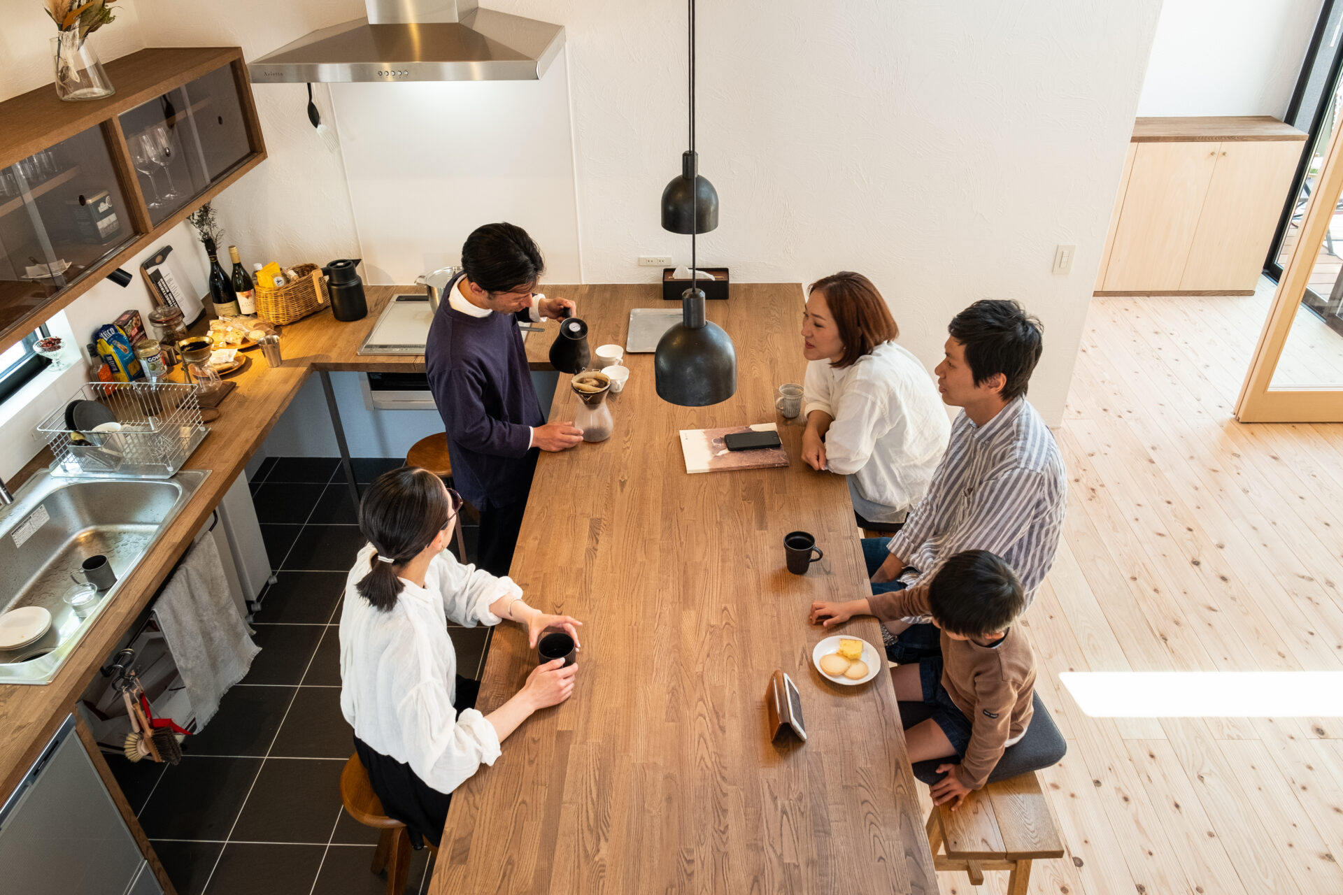 屋上テラス